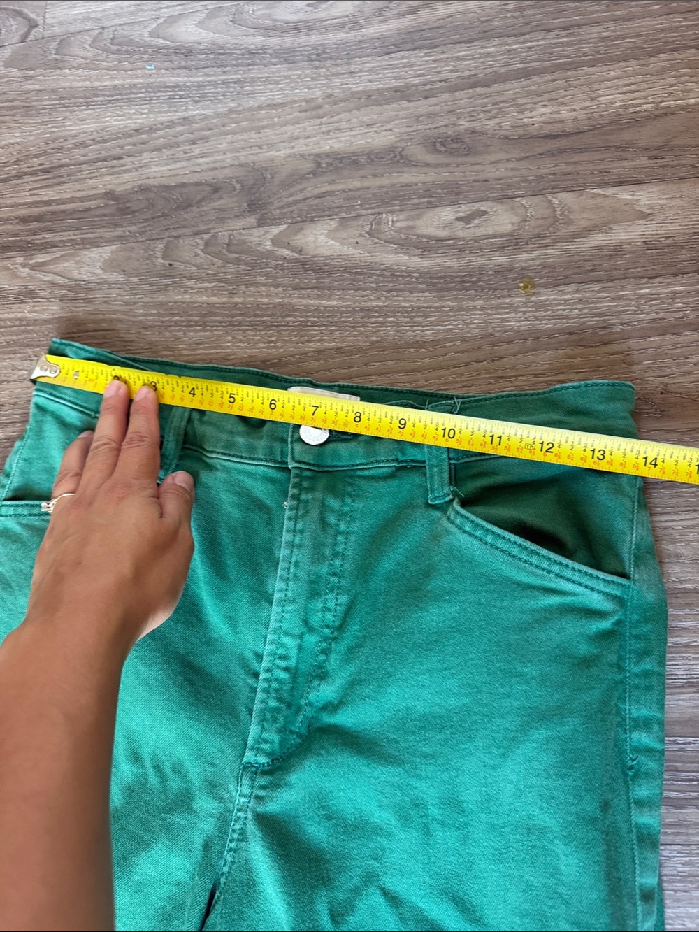 Favorite Daughter The Mischa Super High Rise Wide-Leg Ankle Jeans Size: 26 - Picture 9 of 11